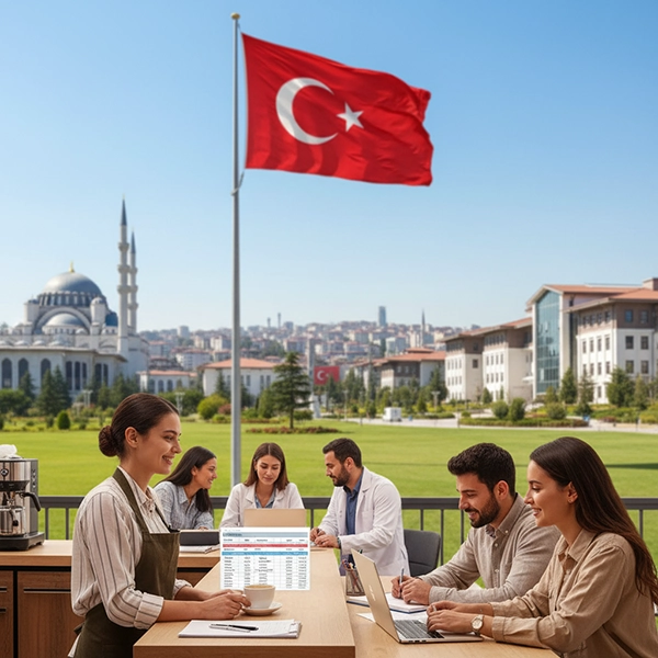 شرایط کار دانشجویی ترکیه