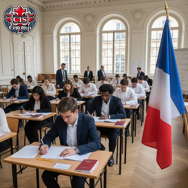 امتحانات ورودی فرانسه