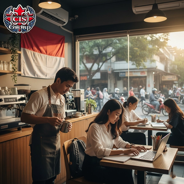 شرایط کار دانشجویی اندونزی